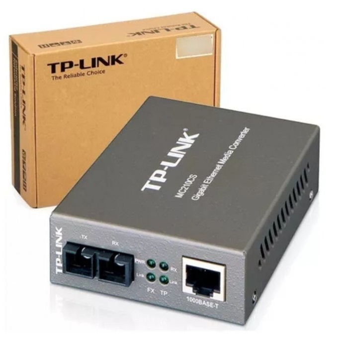 Bộ Chuyển Đổi Quang Điện Single-Mode Gigabit TP-Link MC210CS
