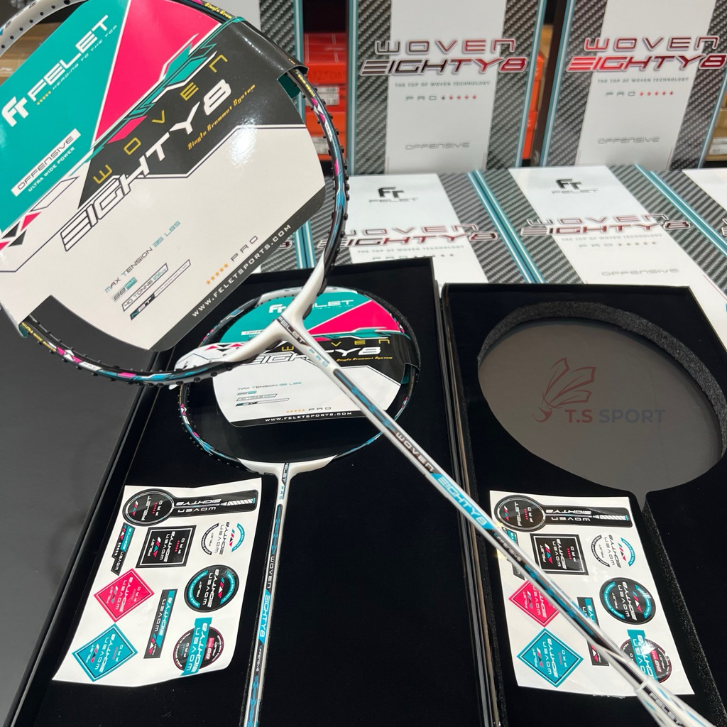 Vợt cầu lông Felet WOVEN EIGHTY 8- Fullbox