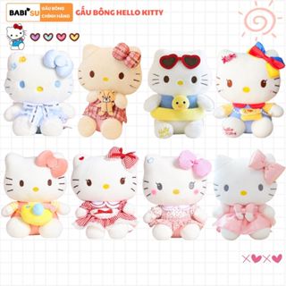 Gấu bông Hello Kitty nhật bản cao cấp Thú nhồi bông Helo Kitty dễ thương làm quà tặng sinh nhật cho bé gái,Babisu