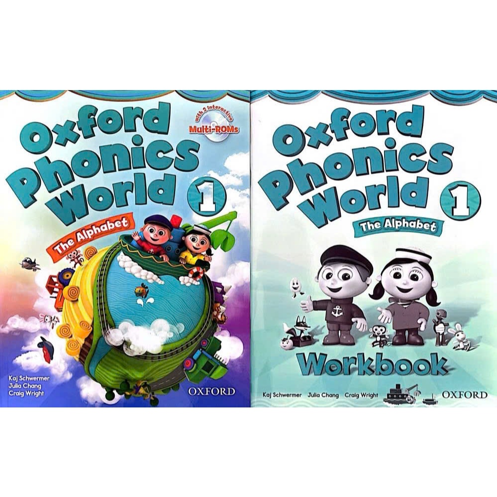 Sách Oxford Phonics World 1 - bài học + bài tập