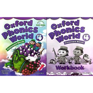 Sách Oxford Phonics World 4 - bài học + bài tập