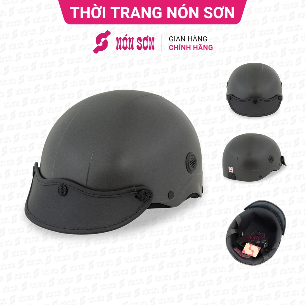 ƯU ĐÃI - Mũ bảo hiểm lỗ thông gió NÓN SƠN chính hãng ATG-XR585