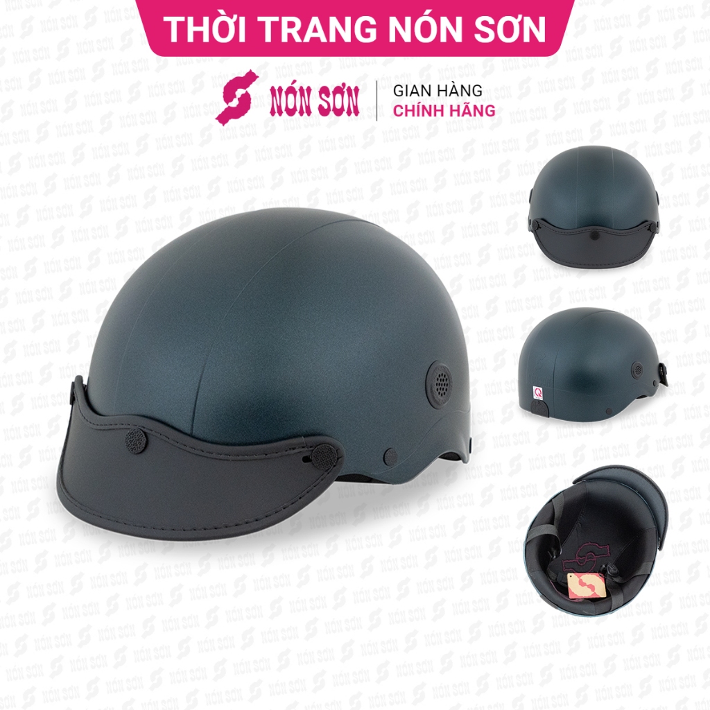 ƯU ĐÃI - Mũ bảo hiểm lỗ thông gió NÓN SƠN chính hãng ATG-XH498