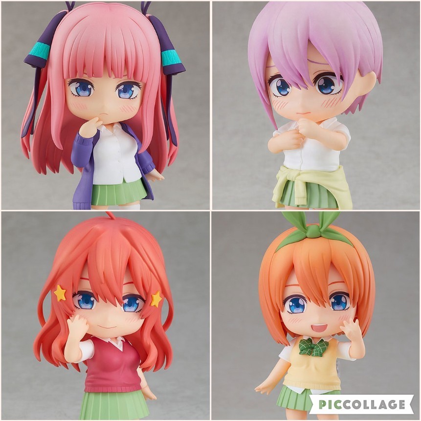 10cm [ Vũ Trí Ba ] Mô Hình Nendoroid nakano ichika nino yotsuba itsuki nhà có 5 nàng dâu