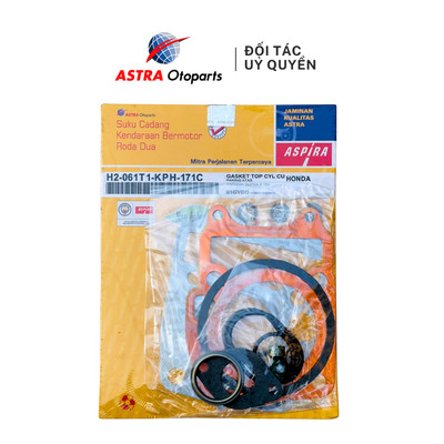Bộ gioăng đầu (Ron) Astra Indonesia cho xe Honda Future 125 mã H2-061T1-KPH-171C