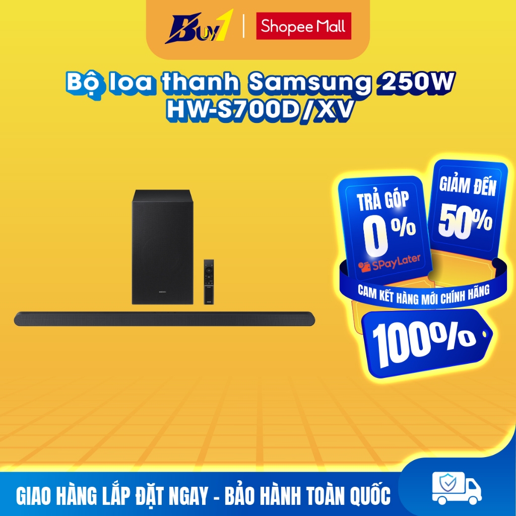 HW-S700D/XV - Bộ loa thanh Samsung HW-S700D/XV 250W - Hàng chính hãng