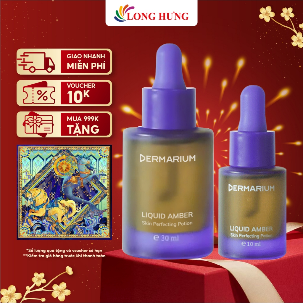 Serum giảm mụn Dermarium Liquid Amber (10ml/30ml)
