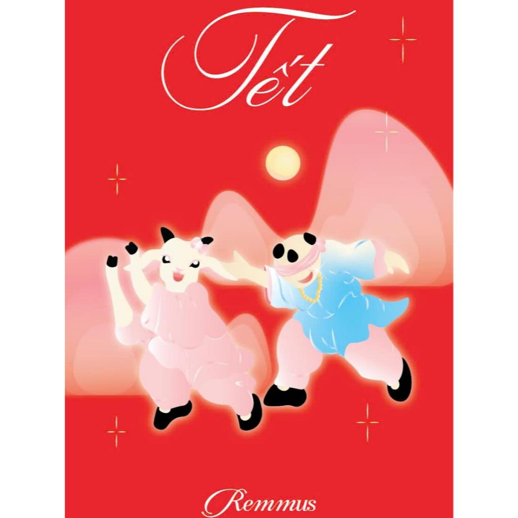(QUÀ TẶNG KHÔNG BÁN) Remmus - Bao lì xì ngày Remmus TẾT 2025