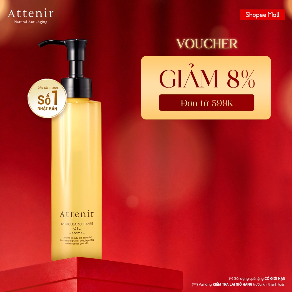 Dầu Tẩy Trang Và Làm Sạch Hương Hoa Neroli 175ml Attenir Skin Clear Cleanse Oil Aroma