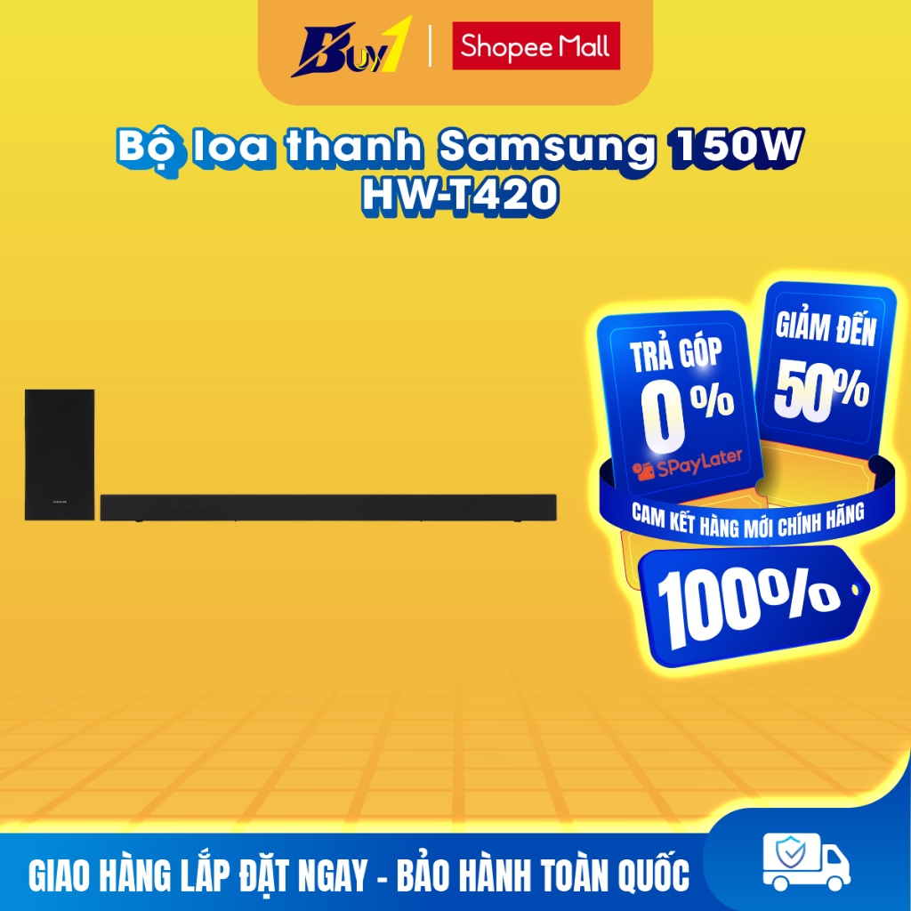 HW-T420/XV - Bộ loa thanh Samsung HW-T420 150W - Hàng chính hãng