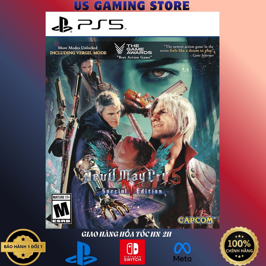 Đĩa Game Devil May Cry 5 Special Edition PS5
