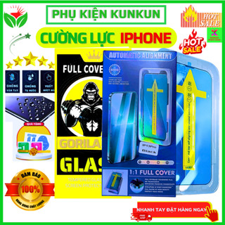 Cường Lực Iphone Khung Tự Dán Chống Nhìn Trộm 17 Pro Max 16 ProMax 15 PLus 14 13 12  Pro max 11 Xsmax 11 -Full keo HD