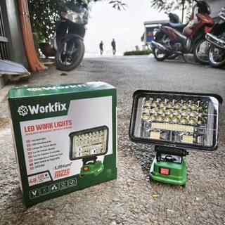 Đèn Led hiệu Workfix - Hanko siêu sáng, dùng chân pin phổ thông các loại.