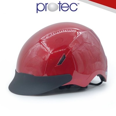 Mũ bảo hiểm PROTEC Siêu nhẹ không kính nửa đầu nam nữ siêu nhẹ thoáng khí, có điều chỉnh vòng đầu