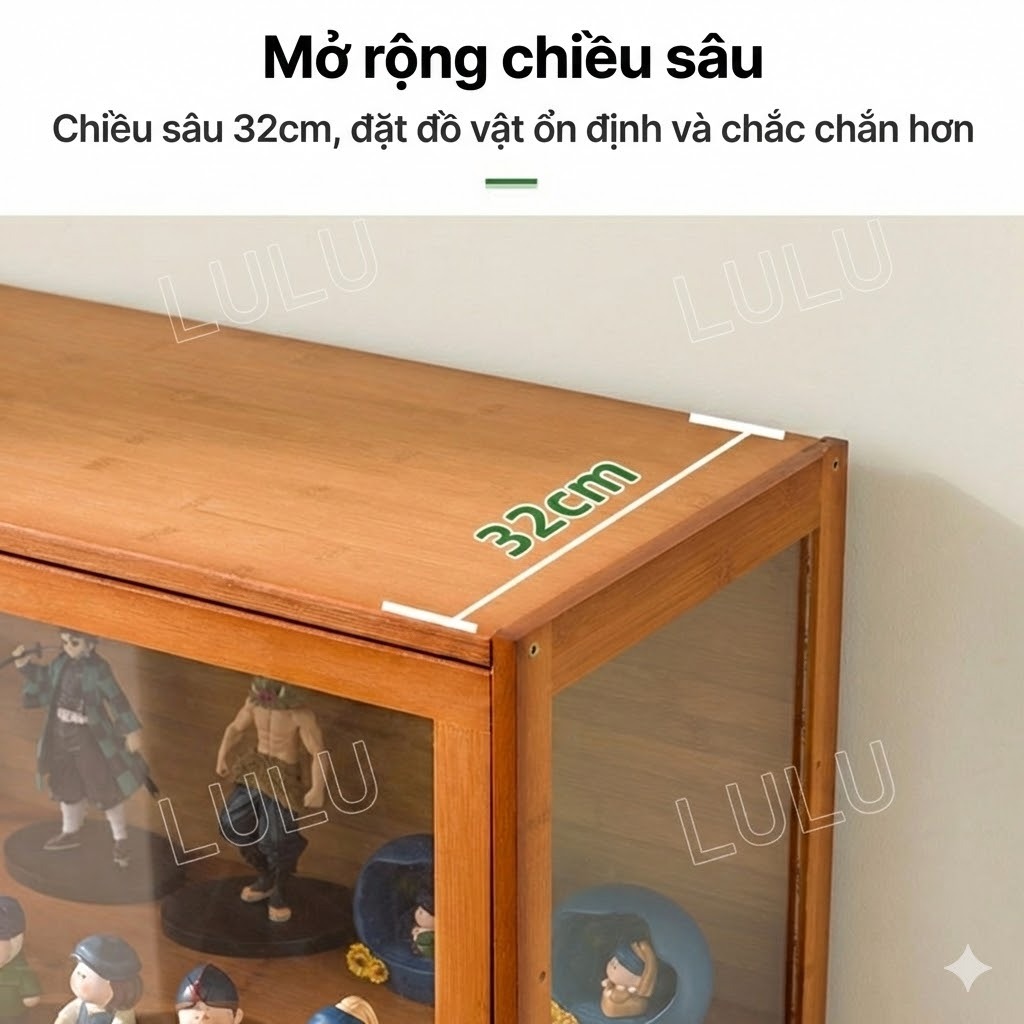 Tủ trưng Tủ Kính Trong Kệ trưng bày Nhiều tầng  tiết kiệm diện tích Chống bụi 99% | BigBuy360 - bigbuy360.vn