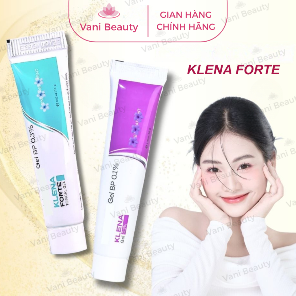 Kem Mụn Klena Forte Giúp Mụn Trứng Cá, Mờ Thâm, Cải Thiện Làm Sáng Da - Vani Beauty