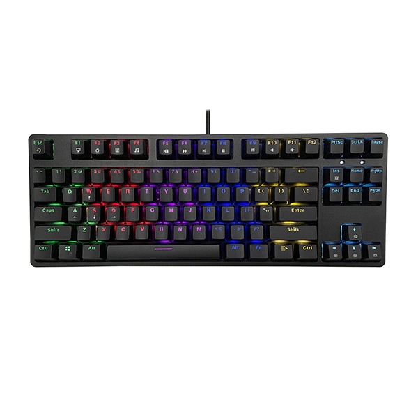 Bàn phím cơ có dây EDRA EK387L (Black/White/Pink/LED-RGB)