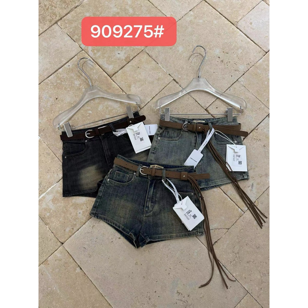 9092 June quần short june kèm đai quảng châu om