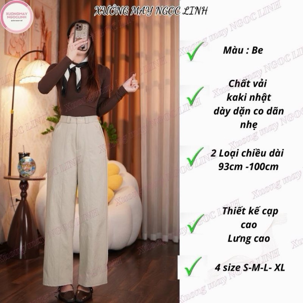 Quần Kaki Nhật Có Phiên Bản Cho Nấm Cạp Khoá Phối Lưng Chun Siêu Hot_899 | BigBuy360 - bigbuy360.vn