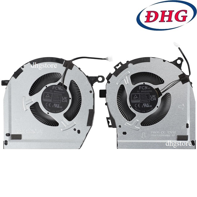 Fan quạt tản nhiệt CPU-GPU laptop Lenovo Y7000P IRX9 2024, Legion 5 16IRX9 DC12V