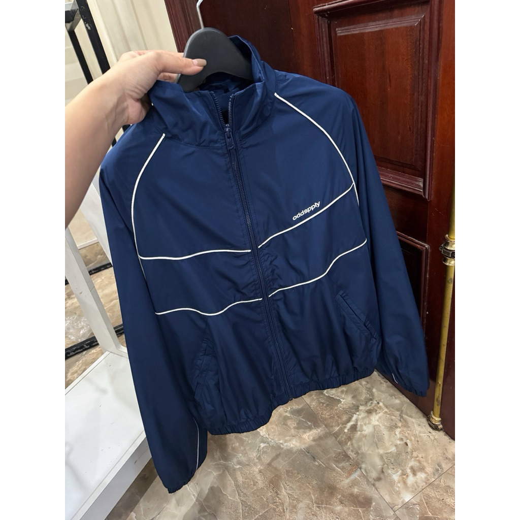 Áo Khoác Gió Nam Nữ Viền Trắng BSK