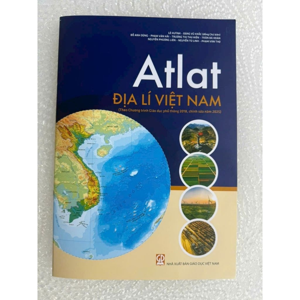 Sách - Atlat Địa lí Việt Nam (Theo chương trình GDPT 2018 - Chỉnh sửa năm 2025) - HA