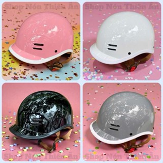 Nón Bảo Hiểm Kiểu Dáng Cá Heo Chính Hãng TITAN HELMET - Mũ Bảo Hiểm Nửa Đầu 1/2 - Nhiều Màu Sắc - Hợp Với Cả Nam Và Nữ