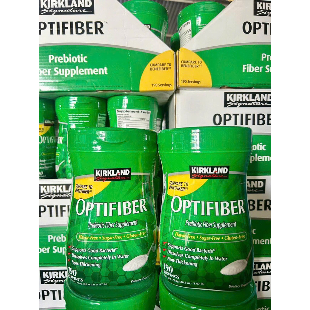 [Date 10/2026] Bột bổ sung chất xơ Kirkland Optifiber 730gr