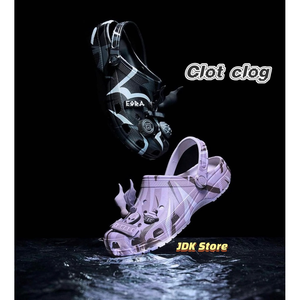 JDK Store_Dép Sục Clot x Cr Phong Cách Đường Phố