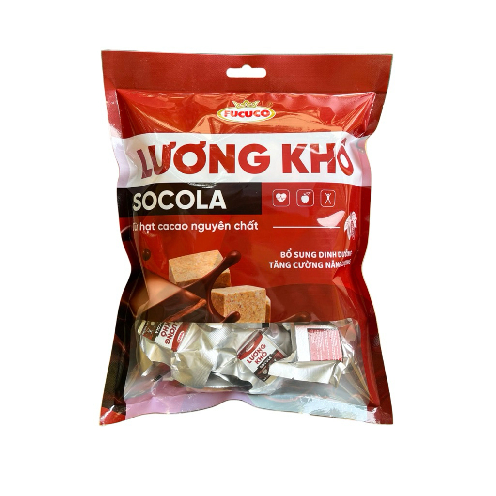 Lương khô Fucuco mini nhiều vị gói 370gr