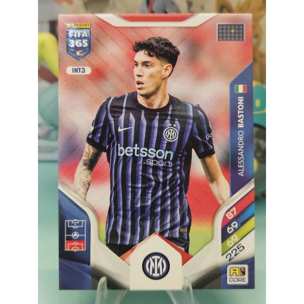 Thẻ Alessandro Bastoni Panini Fifa 365 2025/2026 (Inter Milan) (25/26) (Bóng Đá)