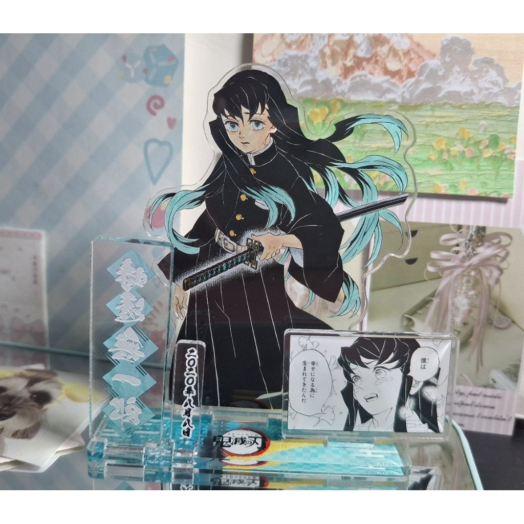 Standee sinh nhật muichirou,standee giyuu, mitsuri, obanai chính hãng ( Đọc kỹ phần mô tả)