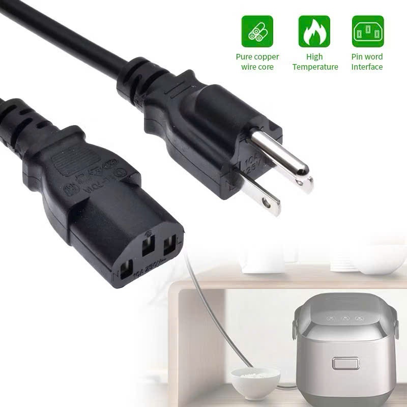 Dây nguồn 2m, Cáp nguồn 2m, Dây Nguồn Nồi Cơm Điện, màn hình