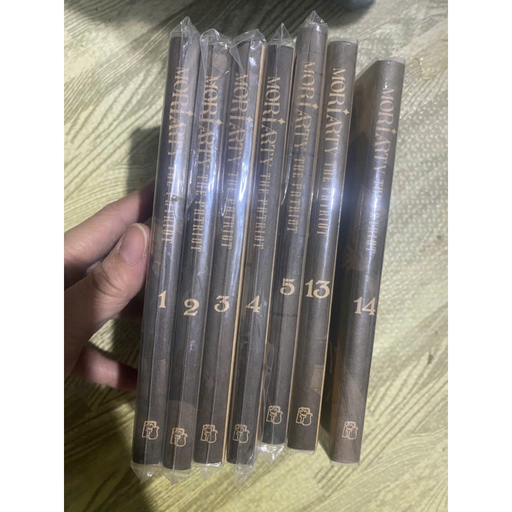 Combo, lẻ Vở truyen.tranh Mori Moriarty The Patriot tập 1,2,3,...