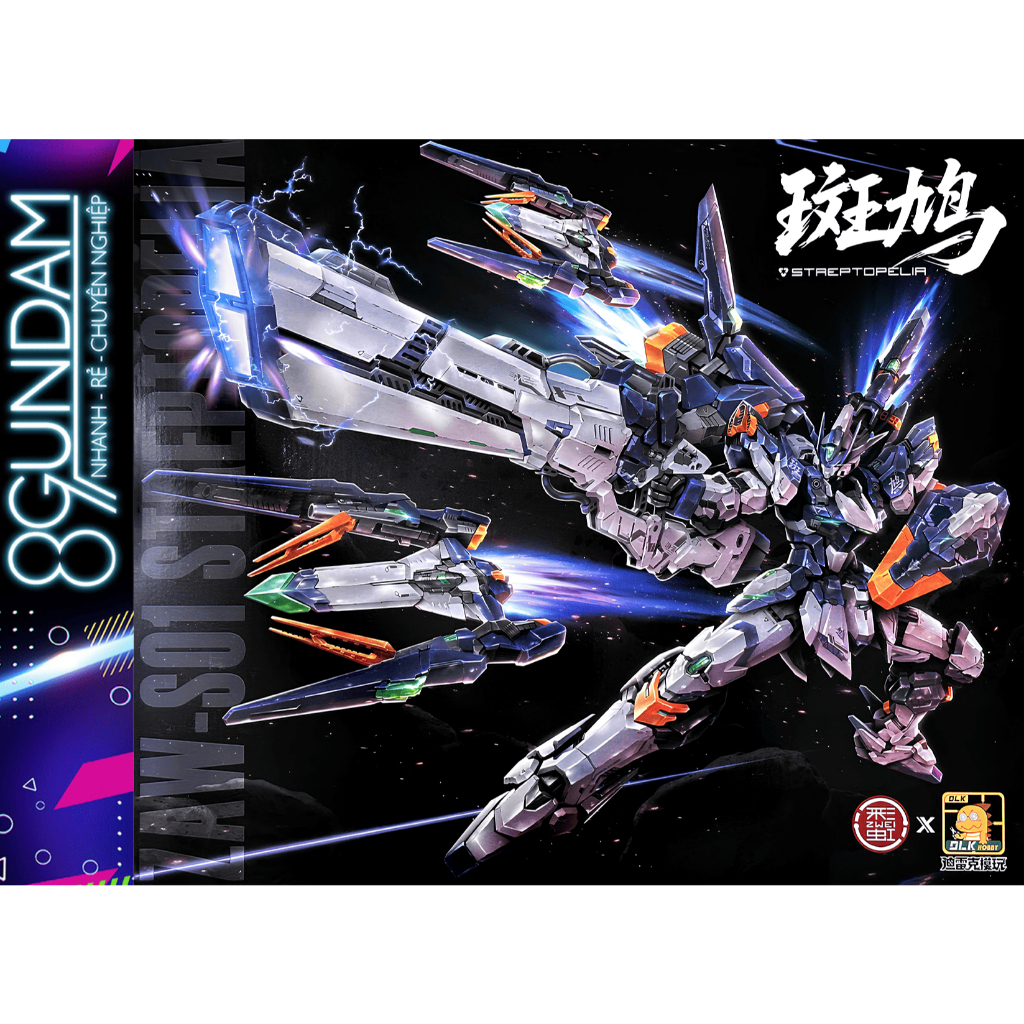 [SẮP VỀ] Mô Hình Lắp Ráp 1/100 ZAW-S01 Streptopelia 𝐈𝐊𝐀𝐑𝐔𝐆𝐀 (tặng base, decal nước, bonus đợt 1)