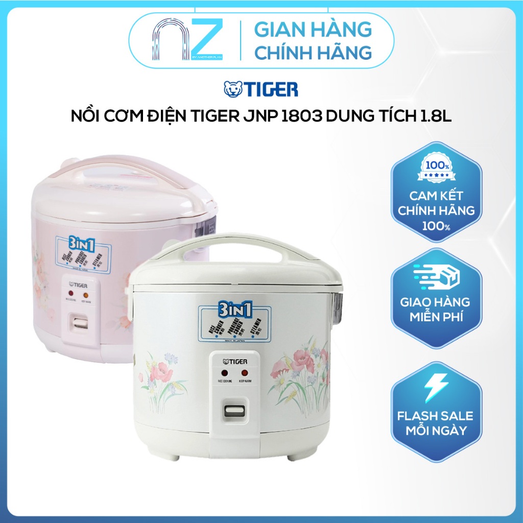 Nồi cơm điện Tiger JNP 1803 dung tích 1.8L