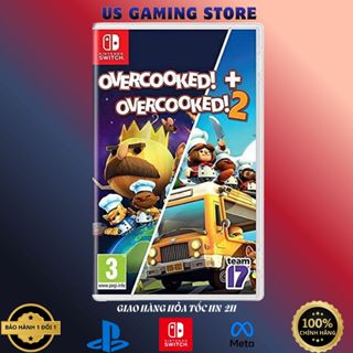 Băng game Nintendo Switch : OVERCOOKED! + OVERCOOKED! 2