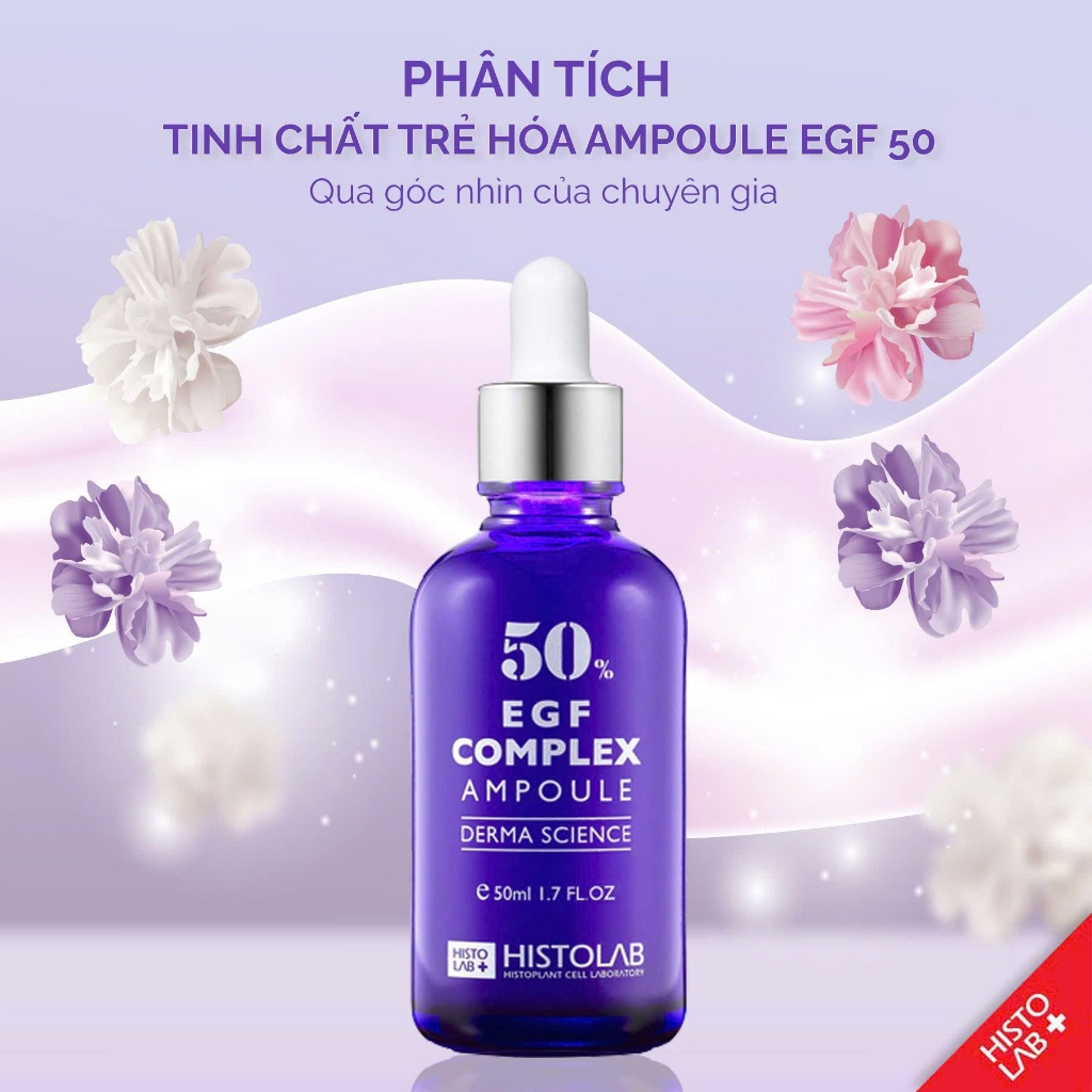 [HISTOLAB - 50 EGF ] 50ML TINH CHẤT TRẺ HÓA DA - EGF COMPLEX AMPOULE 50%