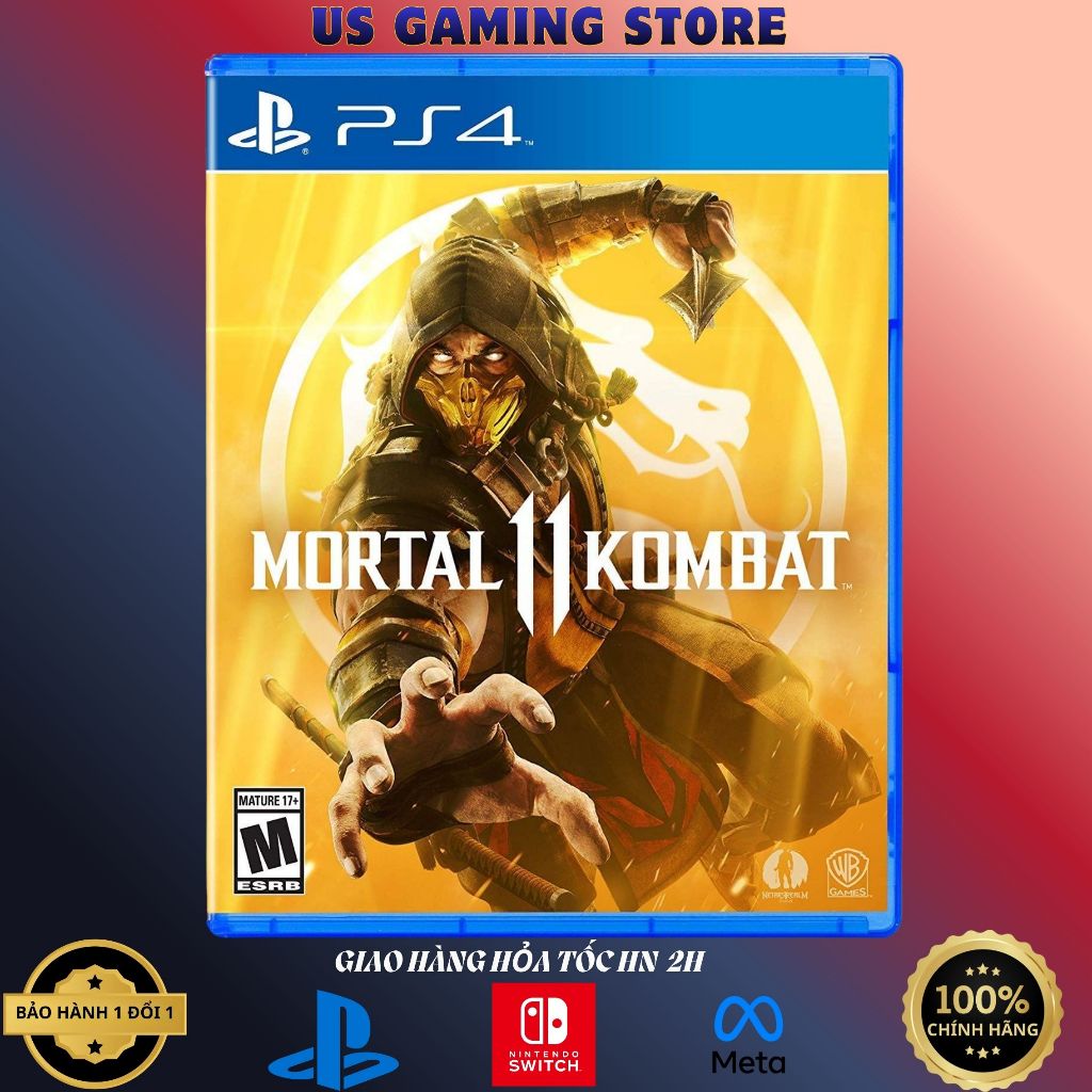 Đĩa Game Mortal Kombat 11 PS4 Like new