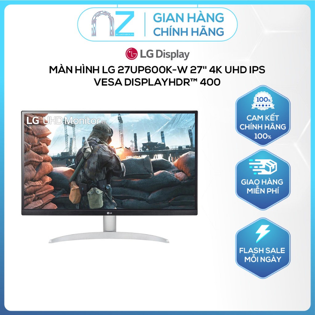 [ Chính Hãng ] Màn Hình LG 27UP600K-W 27'' 4K UHD IPS VESA DisplayHDR™ 400 - Bảo hành LG 2 năm