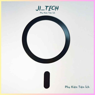 vòng kim loại có thêm phần đuôi tăng thêm diện tích tiếp xúc với thiết bị từ tính, với lớp keo dính chắc_JITech