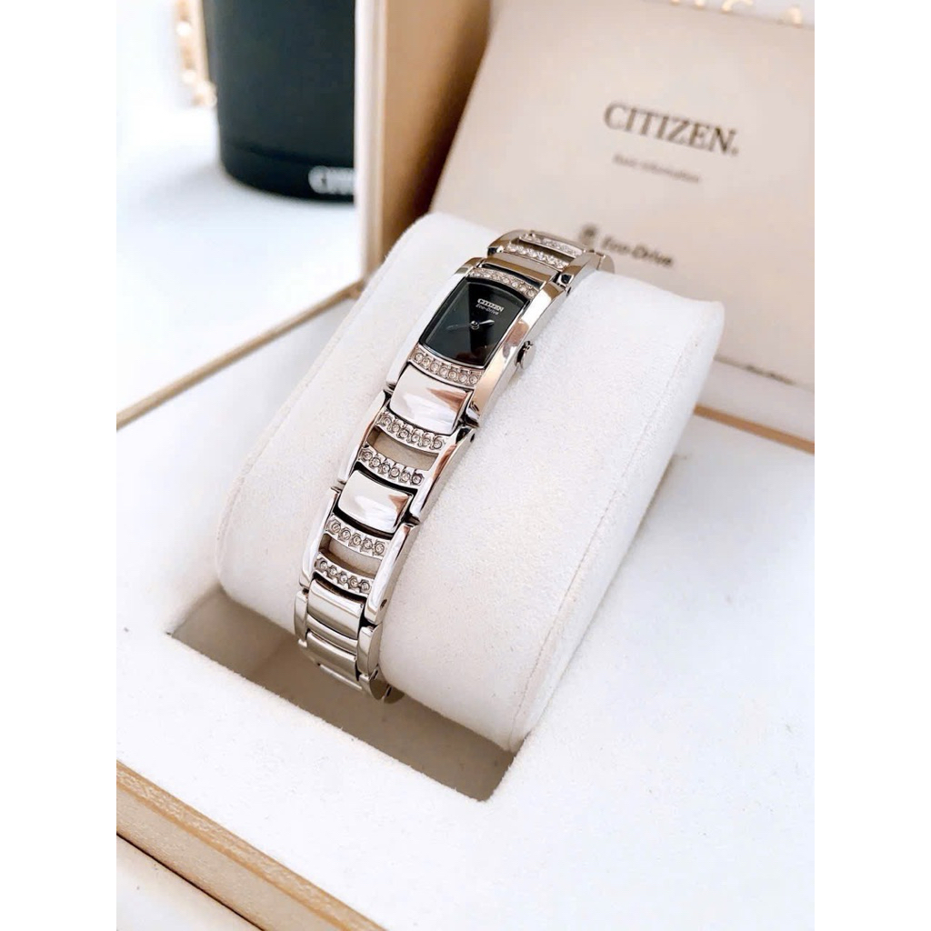 Citizen Eco Drive BLack Dial Stainless Steel