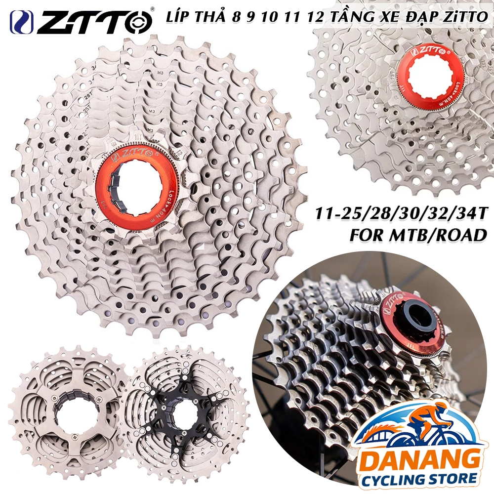Líp Thả Xe Đạp ZTTO Chính Hãng – 8 9 10 11 12 Líp – Tỉ Lệ 11-25T 11-28T 11-30T 11-32T 11-34T
