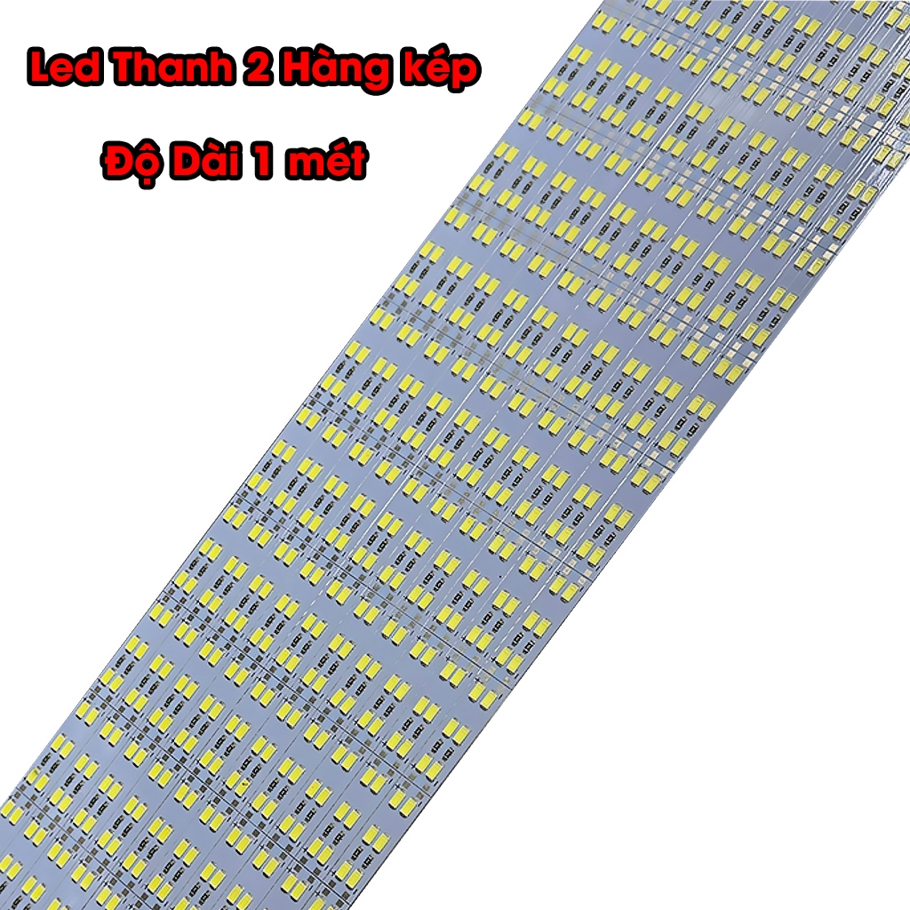 Led thanh 5730 loại 2 hàng mắt led 12v