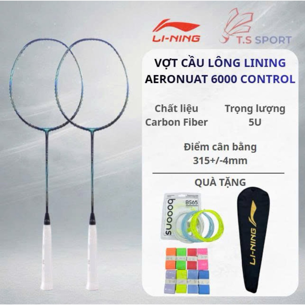 Vợt cầu lông Lining AERONAUT 6000 CONTROL