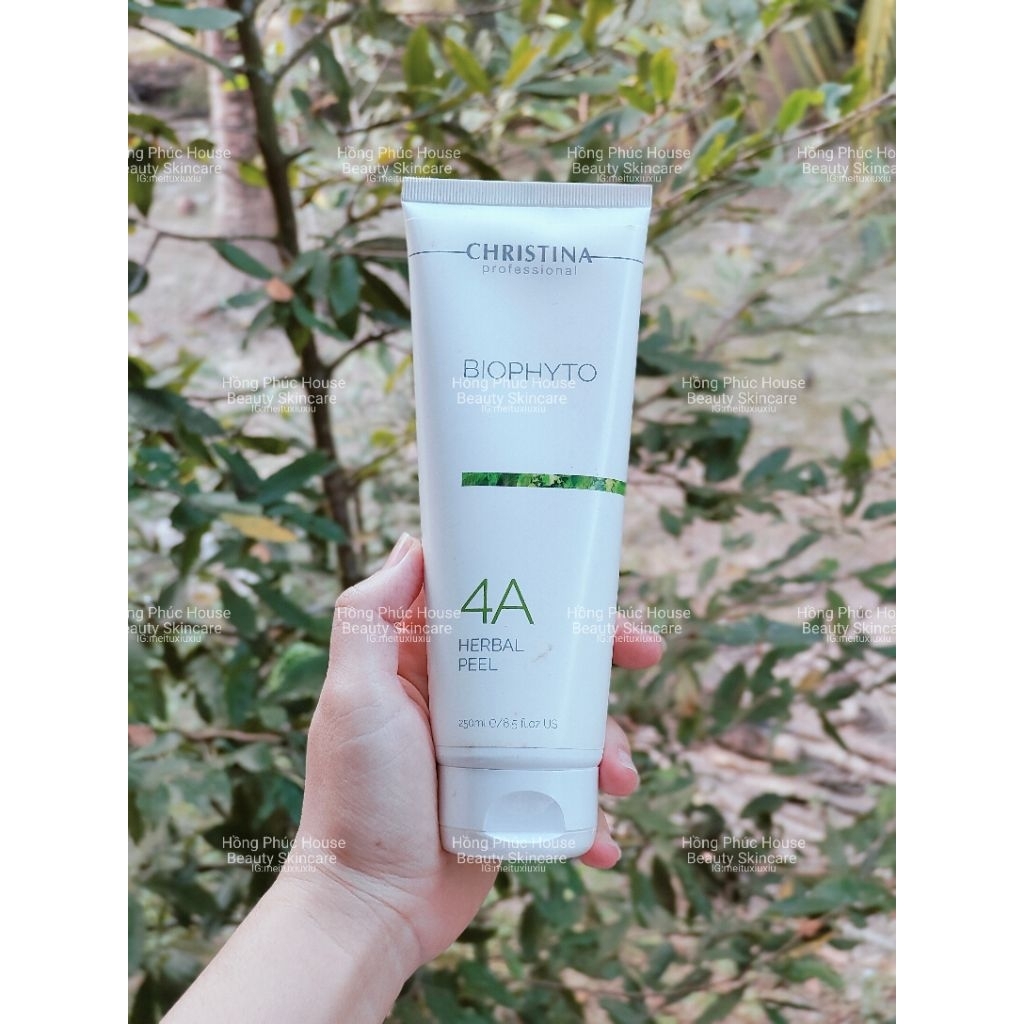 MASK TẨY DA CHẾT SẠCH SÂU PEEL DA LOẠI BỎ MỤN CÁM ĐẦU ĐEN CHRISTINA HERBAL PEEL 4A MASK