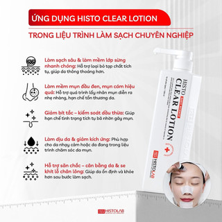 Ủ mụn histolab clear lotion 1.2L