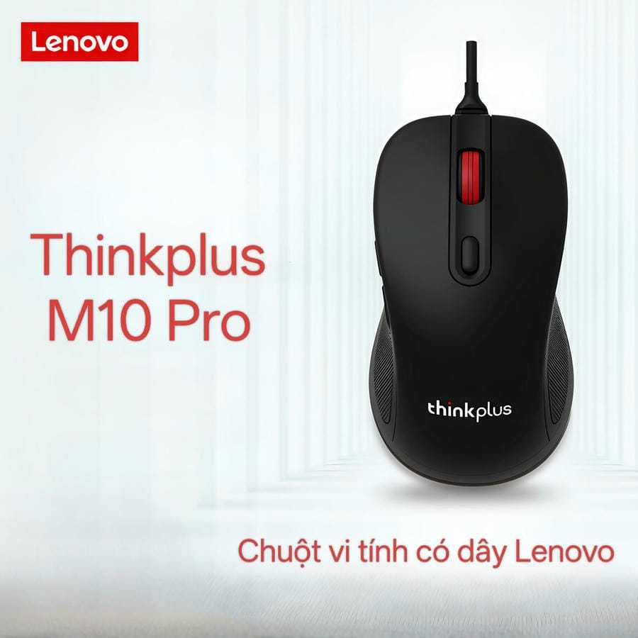Chuột Máy Tính Có Dây Lenovo Thinkplus M10 Pro ,Gaming ,Office