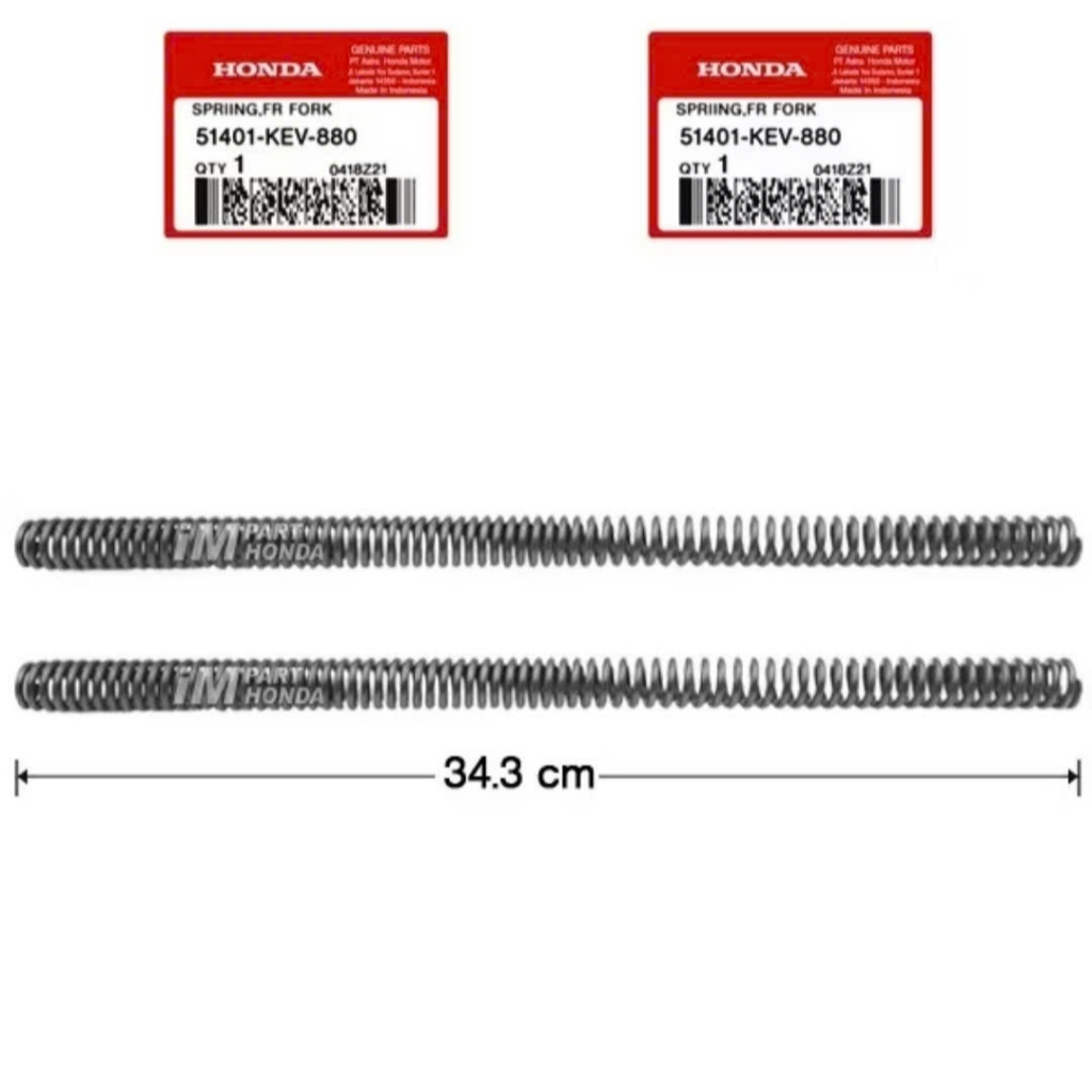 CẶP LÒ XO PHUỘT WAVE 100 INDO / SUPER DREAM / WAVE THÁI LAN / DREAM THÁI / WAVE 110