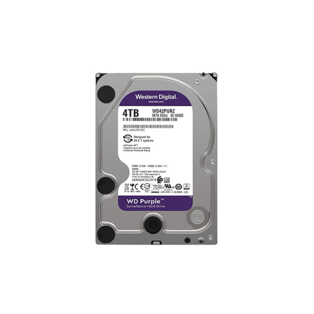 Ổ cứng HDD WD Purple NEW Dung Lượng 2TB | 4TB | 6TB - Bảo Hành 12Th